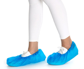 Ткань Нонвовен цвета крышки ботинок анти- выскальзывания устранимая голубая розовая для подгонянного размера клиники больницы
