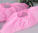 Ткань Нонвовен цвета крышки ботинок анти- выскальзывания устранимая голубая розовая для подгонянного размера клиники больницы