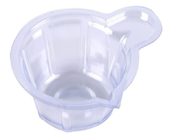 Материал PE собрания образца устранимой чашки мочи пластиковый прозрачный