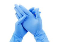 Медицинские устранимые голубые перчатки осмотра безопасности порошка перчаток нитрила свободные