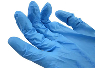 Медицинские устранимые голубые перчатки осмотра безопасности порошка перчаток нитрила свободные