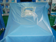 Устранимые хирургические кесаревы задрапировывают размер 200*300cm цвета голубой