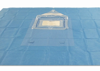 Устранимый хирургический Craniotomy задрапировывает размер 230*330cm цвета голубой или изготовление на заказ