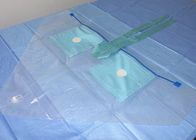 Устранимый хирургический arthroscopy колена задрапировывает см или изготовление на заказ размера 230*330 цвета голубые