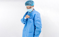 Подгонянный тумак устранимого рукава пальто медицинской лаборатории длинного эластичный Unisex