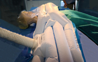 Хирургический греть укрывает медицинское верхнее тело на взрослый пациент 75*220cm