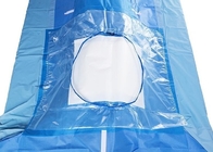голубое хирургическое стерильное 45gsm задрапировывает предохранение от 120 * 150cm устранимое медицинское