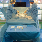 Медицинский устранимый хирургический раздел c задрапировывает больницу набора пакета