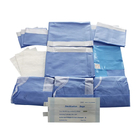 Индивидуальный пакет стиль одноразовые хирургические шторы дышащие синий пакет