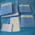 Синий одноразовый хирургический халат размер XXL с антистатическим материалом