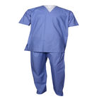 Голубые черные водоустойчивые медицинские Scrub костюмы, v - шея Scrubs одежда для женщин терпеливый