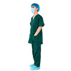Медицинские рукава краткости операционной больницы Unisex Scrub костюмы