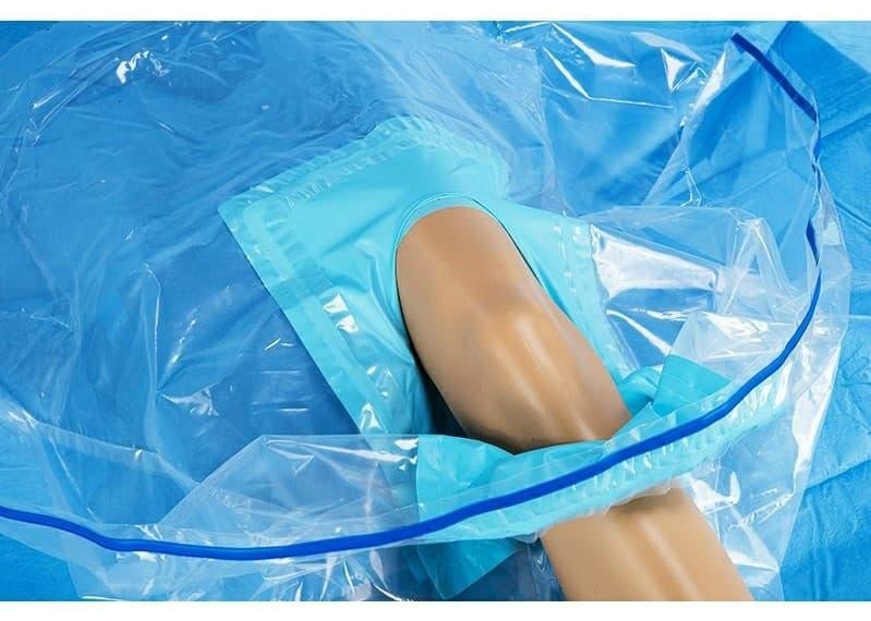 Медицинский устранимый стерильный хирургический не сплетенный Arthroscopy SMS колена пакетов