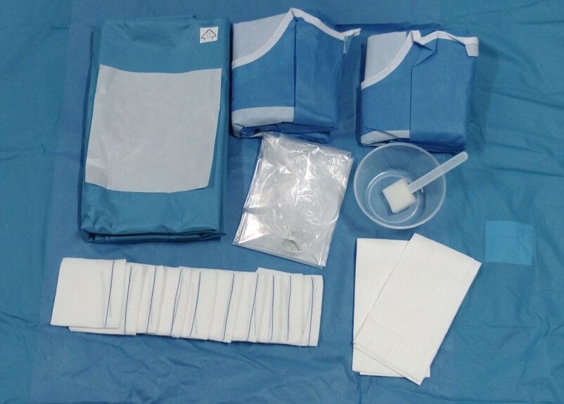 Неотапливаемый склад обветренной хирургии медицинских процедур пакета ангиографии заботы сухой