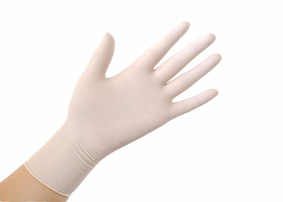 подгонянные белые стерильных перчаток свободной безопасности порошка нитрила латекса устранимых перчаток голубые color&size