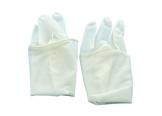 Milky белые устранимые перчатки 100pcs/Box 0.07mm латекса