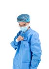 Костюм Coveralls Nonwoven форм больницы мантии пальто лаборатории голубых устранимых Unisex медицинский