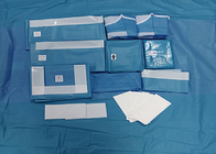 Пакет тазобедренного слоения пакета ткани пакета SMS процедуры стерильного зеленого хирургического необходимого терпеливый устранимый хирургический