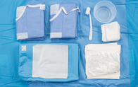 Медицинская устранимая стерильная процедура пакует хирургические наборы ангиографии 210*300cm