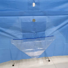 Отличное обслуживание Синие одноразовые пациентские шторы для медицинских работников