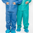 Одноразовый нетканый скраб Костюм и брюки для больницы Медицинский костюм двухдельный комплект футболка и брюки