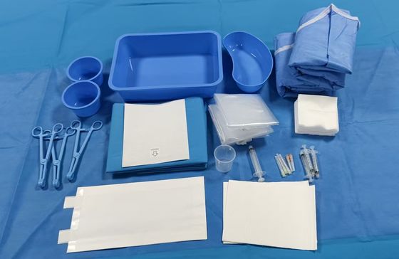 Standard Size Sterile Surgical Packs Made of Non-woven Fabric for Hospital and Clinic Use