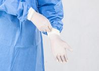 Устранимые перчатки рассмотрения латекса напудрили медицинские хирургические перчатки пудрят свободно