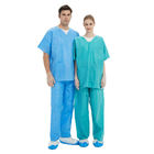 Длинное Sleevs и короткое Sleevs медицинские Scrub одевают не сплетенное устранимое SMS